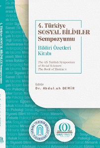 The 4th Turkish Symposium of Social Sciences The Books of Abstracts Cover Image