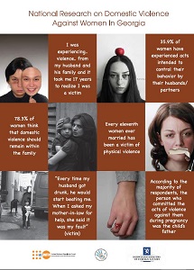 National Research on Domestic Violence against Women in Georgia. FINAL REPORT Cover Image