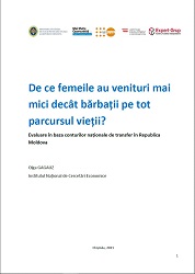 Why do women have lower lifetime earnings than men? Evaluation based on national transfer accounts in the Republic of Moldova Cover Image