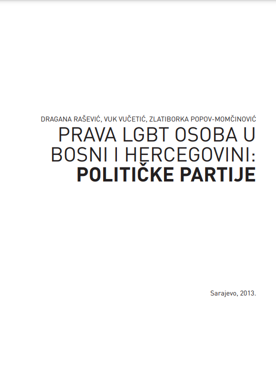 LGBT Rights in Bosnia and Herzegovina: Political Parties Cover Image