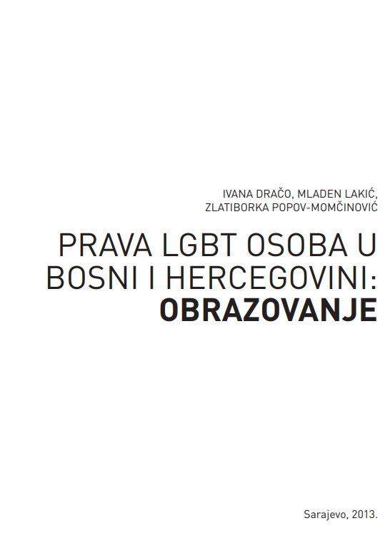 LGBT Rights in Bosnia and Herzegovina: Education Cover Image