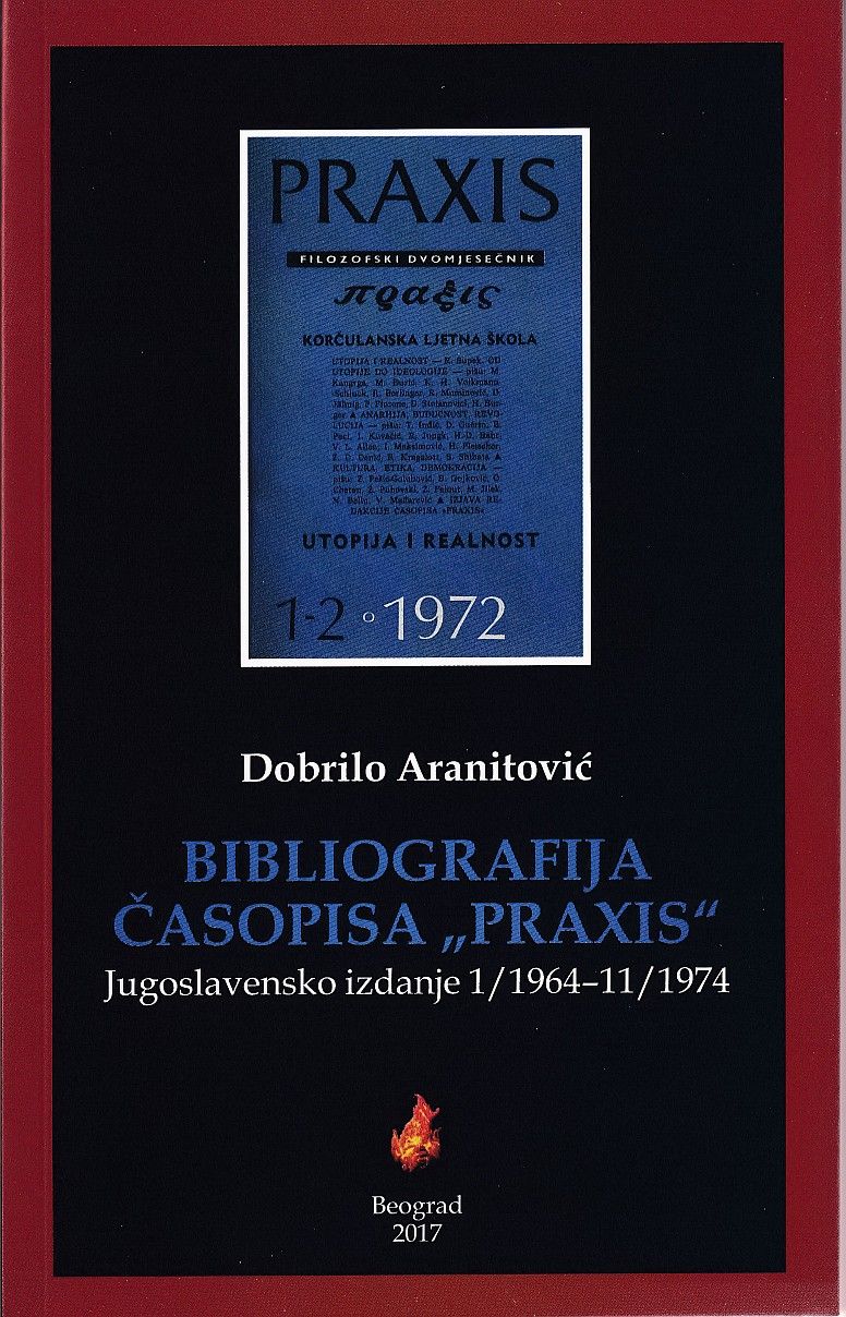 Bibliografija časopisa Praxis: Jugoslavensko izdanje 1/1964-11/1974