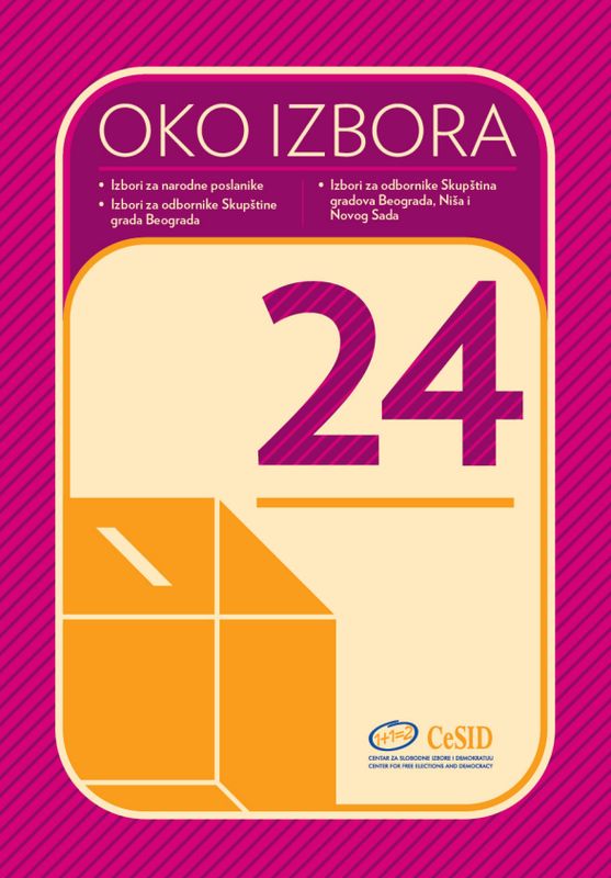 ABOUT ELECTIONS 24 - Elections for deputies / Elections for councilors of the Belgrade City Assembly / Elections for councilors of the City Assemblies of Belgrade, Niš and Novi Sad