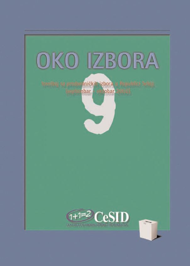 ABOUT ELECTIONS 09 - Report on the presidential elections in the Republic of Serbia (September - October 2002)