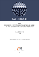Jahrbuch der Gesellschaft für Geschichte der Juden in der Čechoslovakischen Republik II