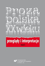 Polish Prose of the 20th Century. Reviews and interpretations. Vol. 3: Center and borders of literature Cover Image