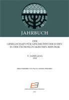 Jahrbuch der Gesellschaft für Geschichte der Juden in der Čechoslovakischen Republik V