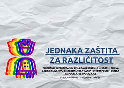 Equal protection for diversity. Manual of Procedure in case of violation of human rights of lesbian, gay, bisexual, transgender and intersexual person for policemen and policewomen Cover Image