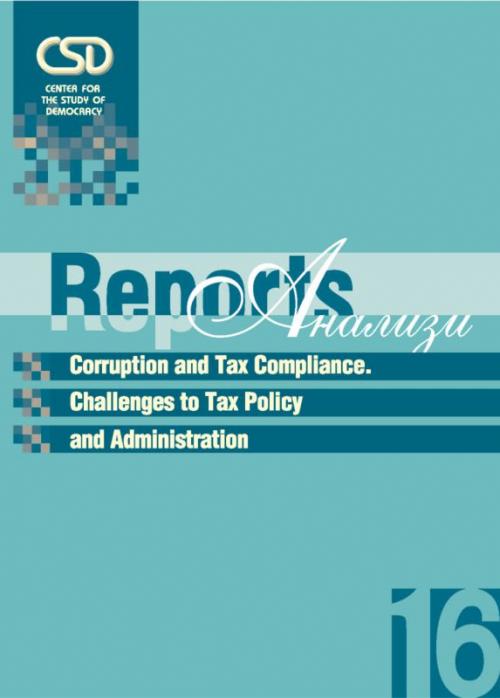 CSD-Report  16 - Corruption and Tax Compliance. Policy and Administration Challenges Cover Image