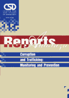 CSD-Report  06 - Corruption and Trafficking: Monitoring and Prevention (1st edition) Cover Image