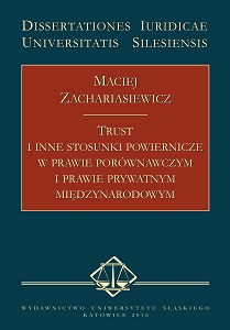 Trust and other fiduciary relationships in comparative and private international law Cover Image
