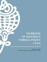 Yearbook of Slovakia's Foreign Policy 2008 Cover Image