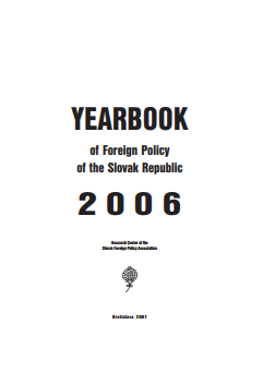 Yearbook of Slovakia's Foreign Policy 2006 Cover Image