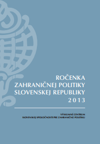 Yearbook of Slovakia's Foreign Policy 2013 Cover Image