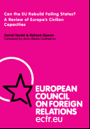 № 18 CAN THE EU REBUILD FAILING STATES? A REVIEW OF EUROPE’S CIVILIAN CAPACiTIES Cover Image