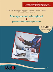 Particularities of the self-image in teenagers from monoparental families – directions in school management Cover Image