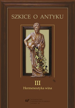 Essays on Antiquity. Vol. 3: the Hermeneutics of Wine Cover Image