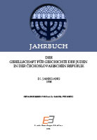 Jahrbuch der Gesellschaft für Geschichte der Juden in der Čechoslovakischen Republik IX