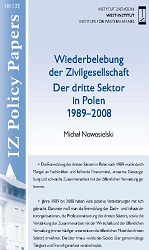 Wiederbelebung der Zivilgesellschaft. Der dritte Sektor in Polen 1989–2008