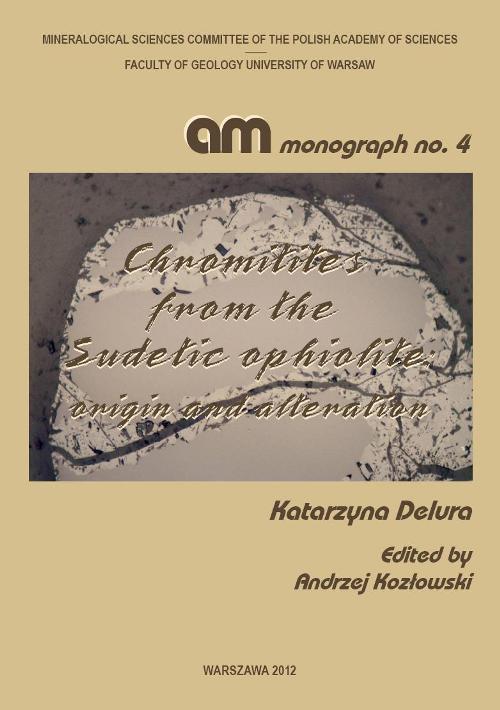 Chromitites from the Sudetic ophiolite: origin and alteration Cover Image