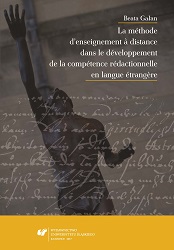 The Distance Learning Method in the Development of Competencies in Foreign Language Writing Cover Image