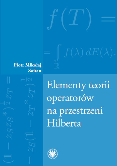 Elements of the Theory of Operators on Hilbert Space Cover Image