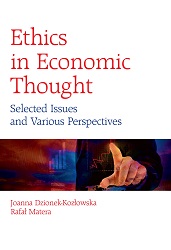 Ethics in Economic Thought. Selected Issues and Various Perspectives Cover Image
