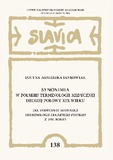Synonymy in Polish medical terminology of the second half of the 19th century Cover Image