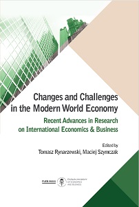 Changes and Challenges in the Modern World Economy. Recent Advances in Research on International Economics & Business