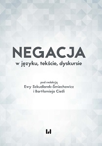 Negation in language, text, discourse Cover Image