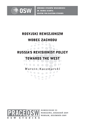 Russia’s revisionist policy towards the West