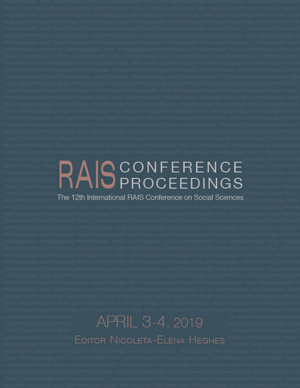 Proceedings of the 12th International RAIS Conference on Social Sciences and Humanities