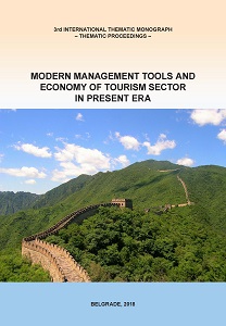 3rd INTERNATIONAL THEMATIC MONOGRAPH: MODERN MANAGEMENT TOOLS AND ECONOMY OF TOURISM SECTOR IN PRESENT ERA Cover Image