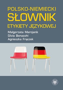 Polish-German dictionary of linguistic etiquette Cover Image
