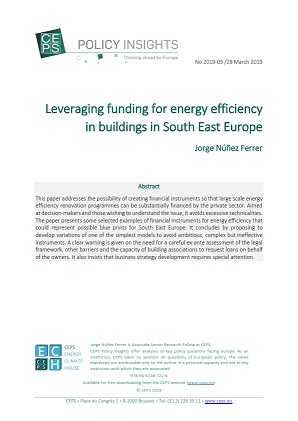 Leveraging funding for energy efficiency in buildings in South East Europe Cover Image