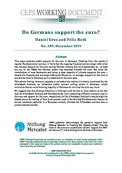 Do Germans support the euro? Cover Image