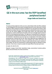 QE in the euro area: has the PSPP benefited peripheral bonds? Cover Image