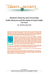 Between Anarchy and Censorship. Public discourse and the duties of social media Cover Image