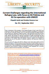 №59 Current Challenges regarding the International Refugee Law, with focus on EU Policies and EU Co-operation with UNHCR