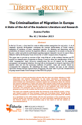 №61 The Criminalisation of Migration in Europe. A State-of-the-Art of the Academic Literature and Research Cover Image