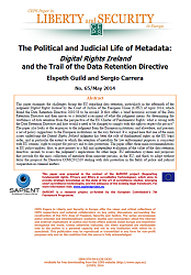 №65 The Political and Judicial Life of Metadata: Digital Rights Ireland and the Trail of the Data Retention Directive Cover Image
