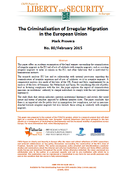 №80 The Criminalisation of Irregular Migration in the European Union