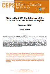 Made in the USA? The Influence of the US on the EU’s Data Protection Regime Cover Image