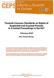 Towards Common Standards on Rights of Suspected and Accused Persons in Criminal Proceedings in the EU? Cover Image