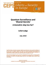 Quantum Surveillance and ‘Shared Secrets’.A biometric step too far? Cover Image