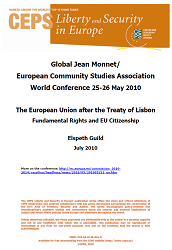 Global Jean Monnet/ European Community Studies Association.World Conference 25-26 May 2010 Cover Image