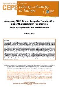 Assessing EU Policy on Irregular Immigration under the Stockholm Programme