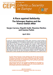 A Race against Solidarity. The Schengen Regime and the Franco-Italian Affair