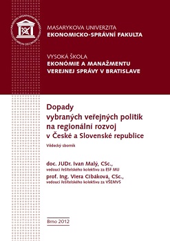 Effects of selected public policies on regional development in the Czech and Slovak Republics Cover Image