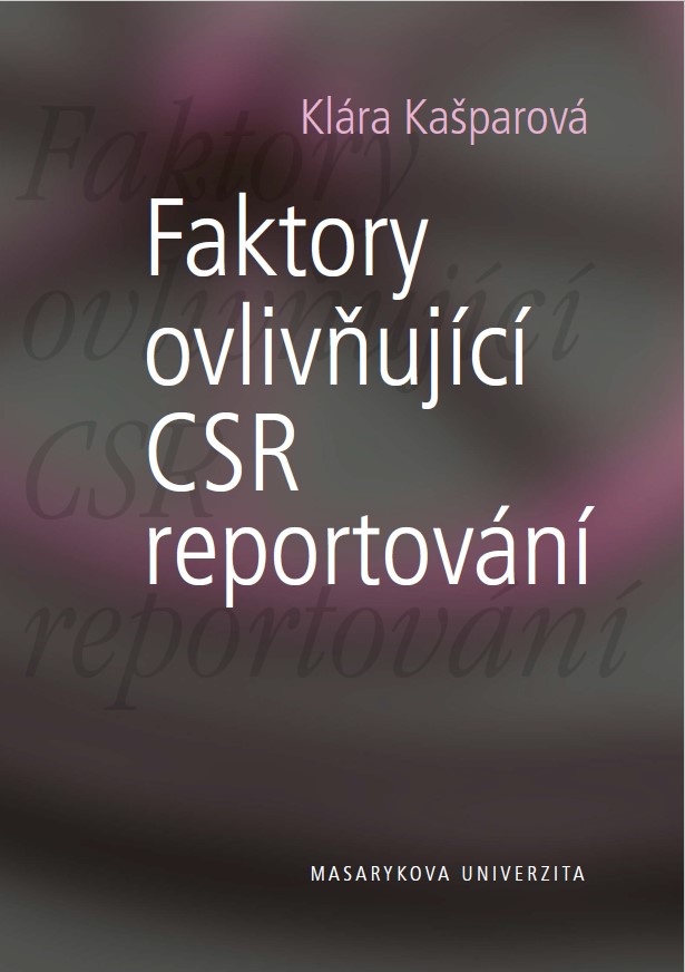 Factors Influencing CSR Reporting Cover Image